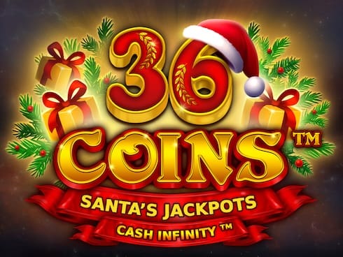 36 Coins Santas Jackpots game cover